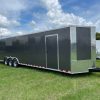 Enclosed Cargo Trailer Long Side door black