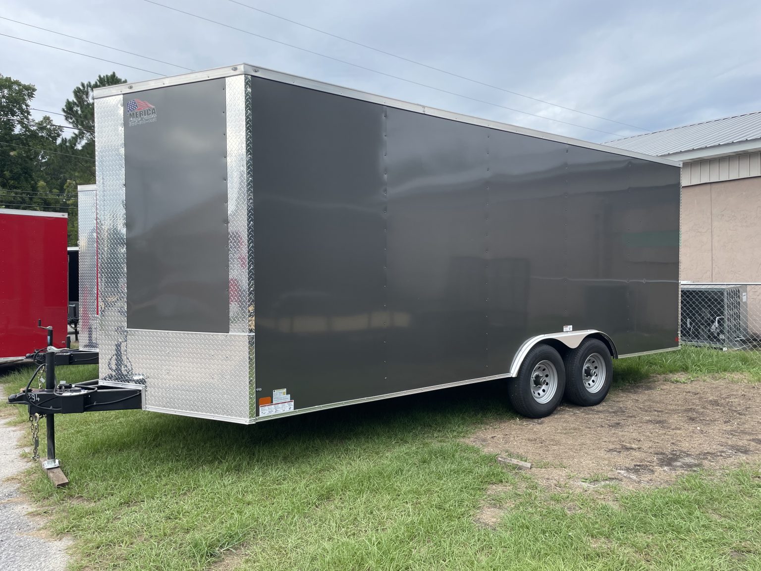 Enclosed Cargo Trailer: 8.5X20 Tandem Axle | Douglas, GA