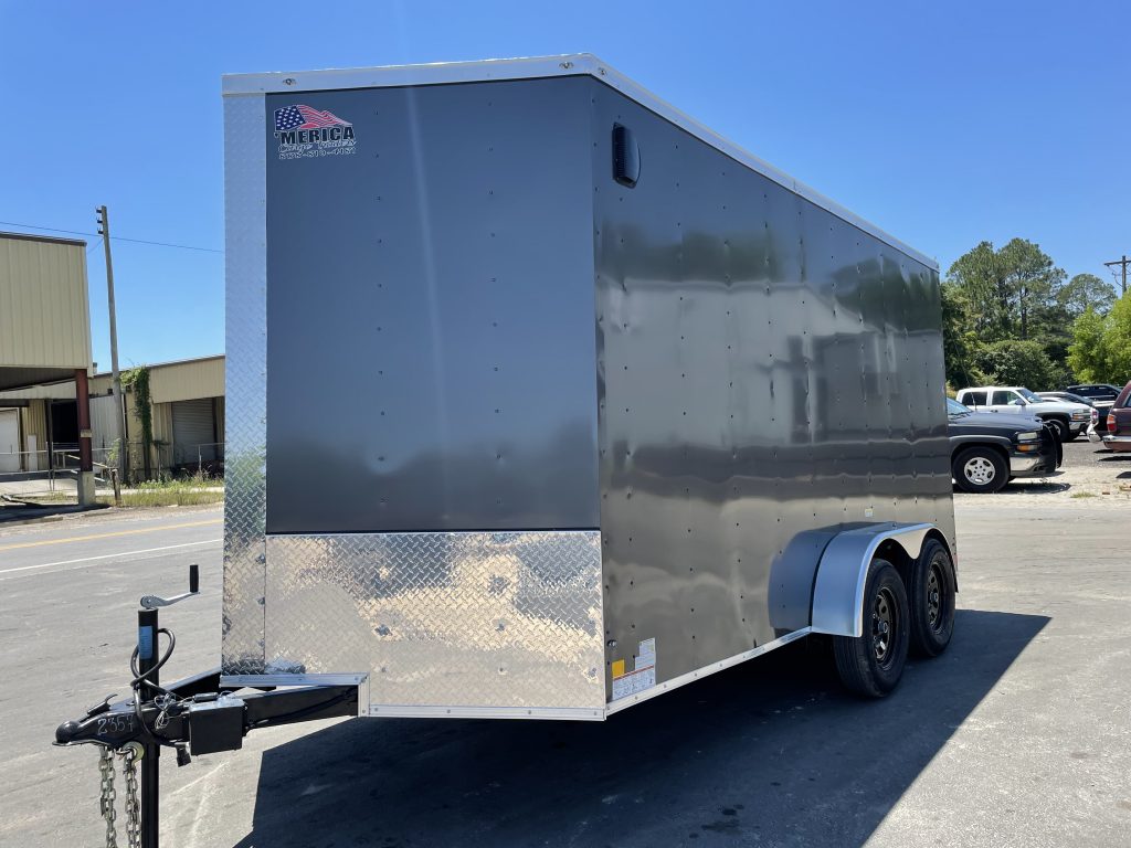 Enclosed Cargo Trailer: 7X14 Tandem Axle | Douglas, GA