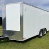 Enclosed Cargo Trailer white front